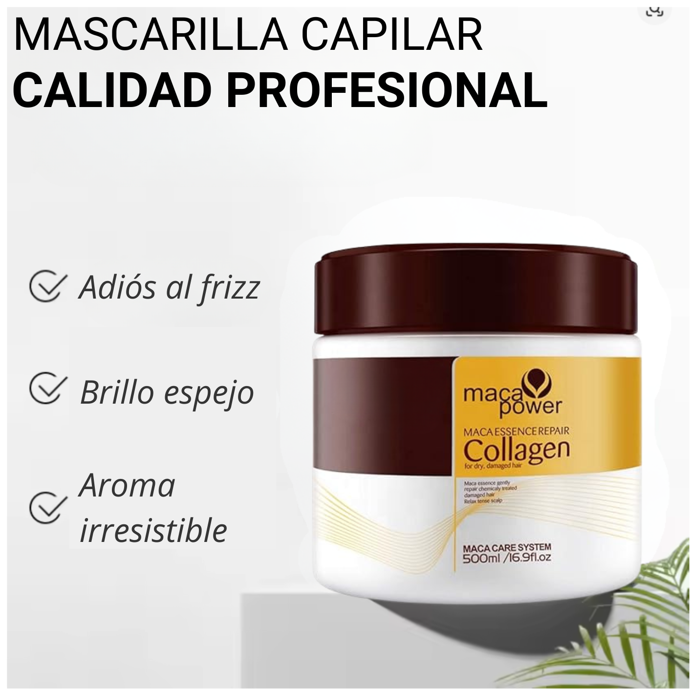 💫 Macapower Mascarilla Capilar Reparadora — Nuvy
